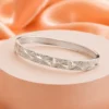 Diamond Weave Luxe Cuff